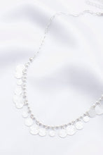Load image into Gallery viewer, Coin Charm Metal Necklace
