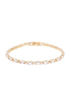Load image into Gallery viewer, Crystal 3x6mm Baguette Bracelet
