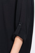 Load image into Gallery viewer, 3/4 Roll Up Slv Pleated Blouse

