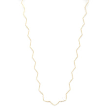 Load image into Gallery viewer, Chevron Pattern Metal Necklace
