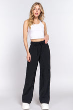 Load image into Gallery viewer, Waist Elastic Cargo Parachute Pants
