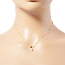 Load image into Gallery viewer, Gold Dipped Cloud Pendant Necklace

