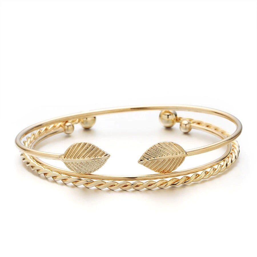 Bangle Cuff with Trendy Charms Indian Jewelry